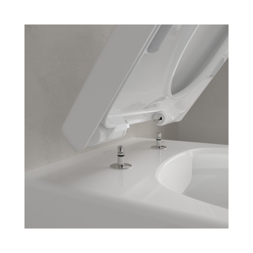 Villeroy & Boch 5656HR01 - Pakabinamas unitazas AVENTO su SoftClose sėdyne, keramika/balta