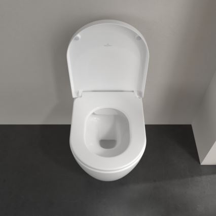 Villeroy & Boch 5656HRR1 - Pakabinamas WC su SoftClose AVENTO sėdyne keramika/balta