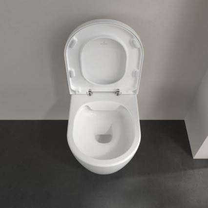 Villeroy & Boch 5656HRR1 - Pakabinamas WC su SoftClose AVENTO sėdyne keramika/balta