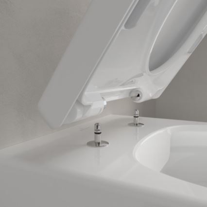 Villeroy & Boch 5656HRR1 - Pakabinamas WC su SoftClose AVENTO sėdyne keramika/balta