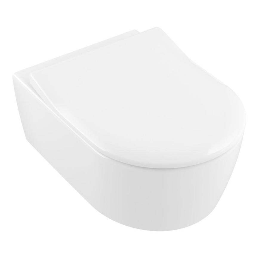 Villeroy & Boch 5656RS01 - Pakabinamas unitazas su SoftClose dangčiu AVENTO keramika/balta