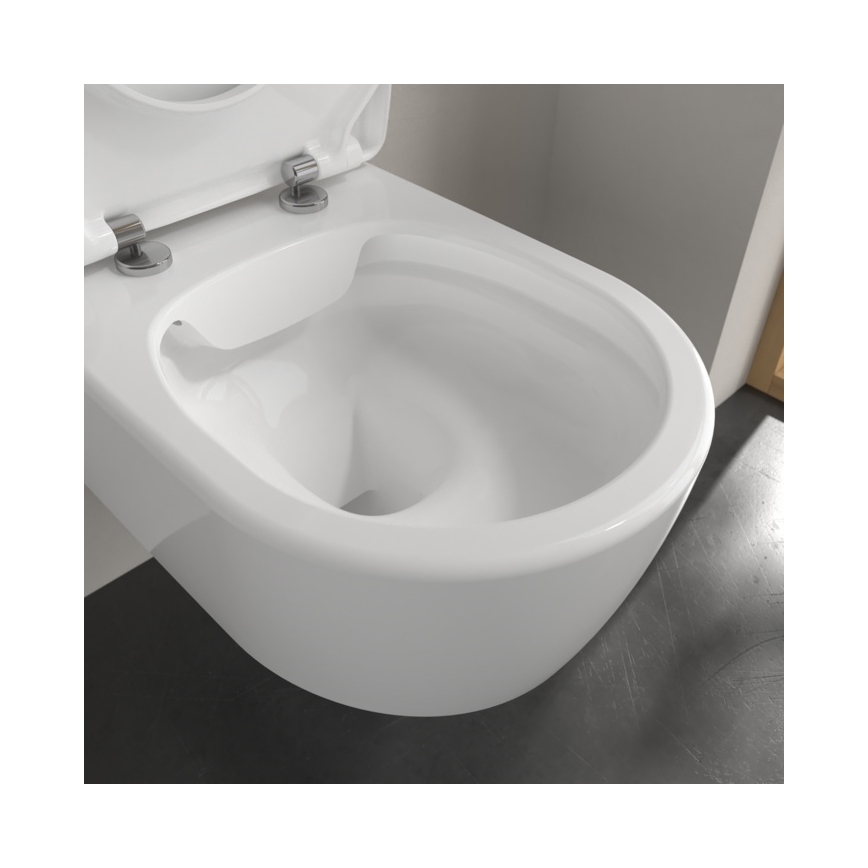 Villeroy & Boch 5656RS01 - Pakabinamas unitazas su SoftClose dangčiu AVENTO keramika/balta