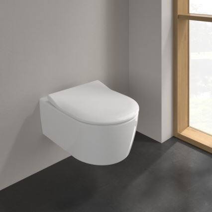 Villeroy & Boch 5656RSR1 - Pakabinamas klozetas su SoftClose sėdyne AVENTO keramika/balta