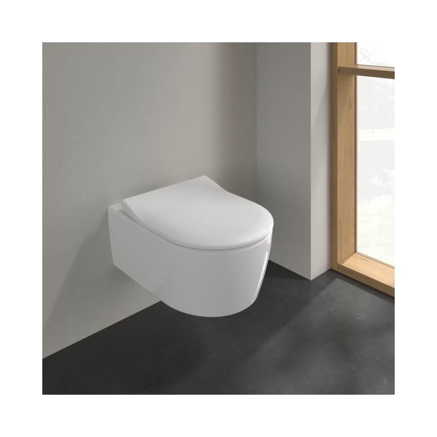 Villeroy & Boch 5656RSR1 - Pakabinamas klozetas su SoftClose sėdyne AVENTO keramika/balta