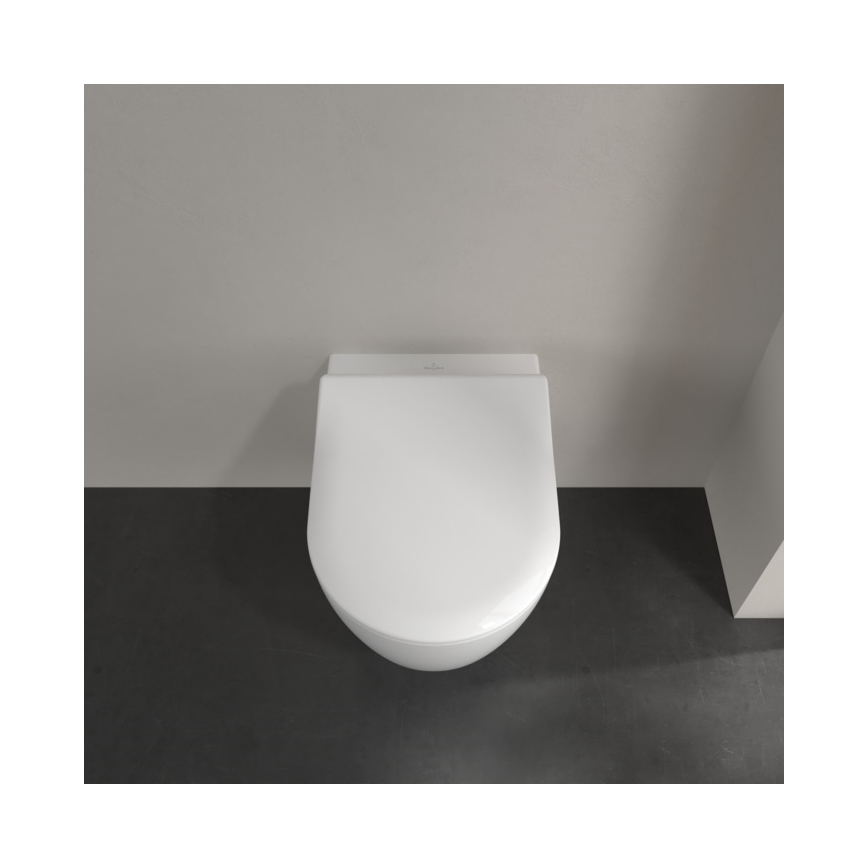 Villeroy & Boch 5656RSR1 - Pakabinamas klozetas su SoftClose sėdyne AVENTO keramika/balta