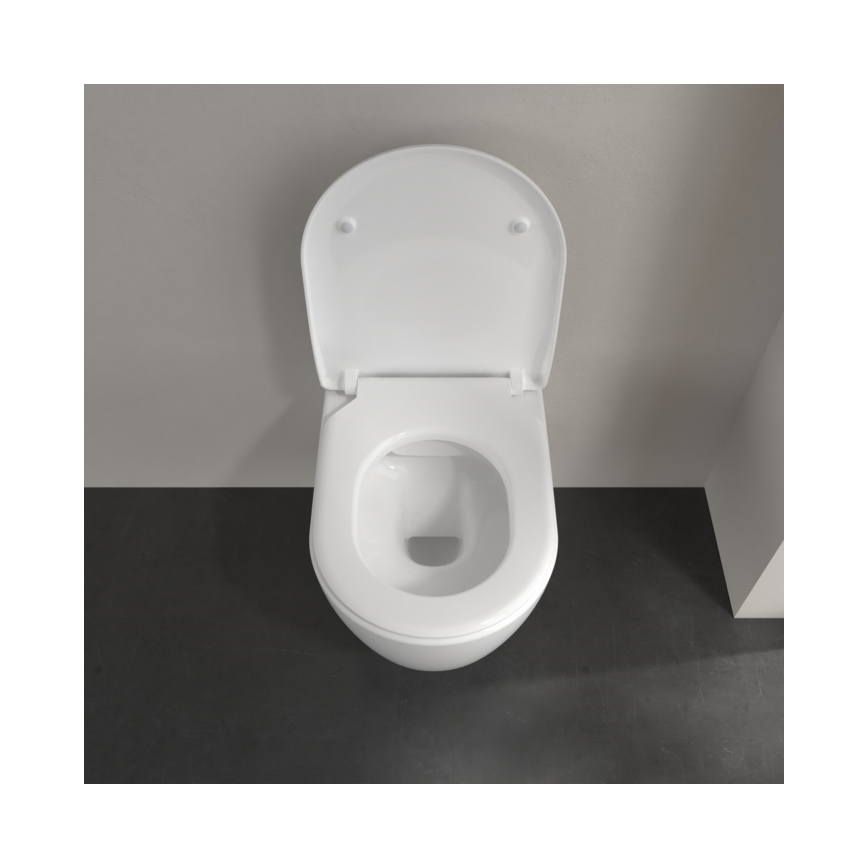 Villeroy & Boch 5656RSR1 - Pakabinamas klozetas su SoftClose sėdyne AVENTO keramika/balta