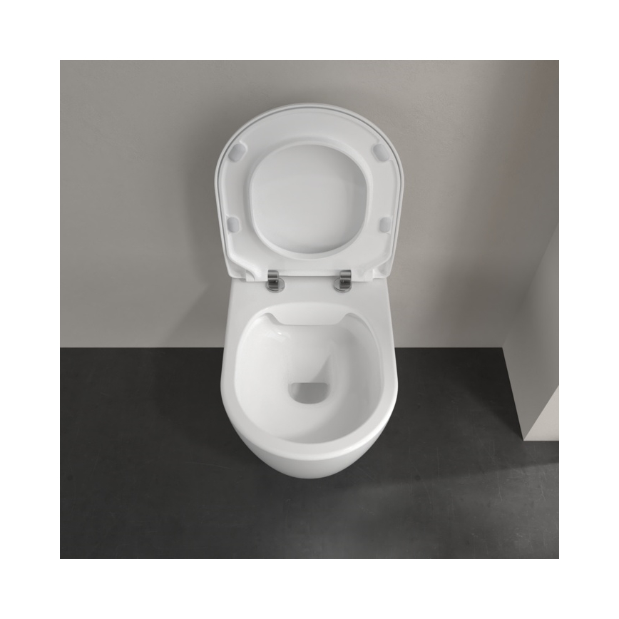 Villeroy & Boch 5656RSR1 - Pakabinamas klozetas su SoftClose sėdyne AVENTO keramika/balta
