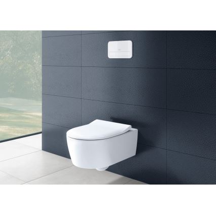 Villeroy & Boch 5656RSR1 - Pakabinamas klozetas su SoftClose sėdyne AVENTO keramika/balta