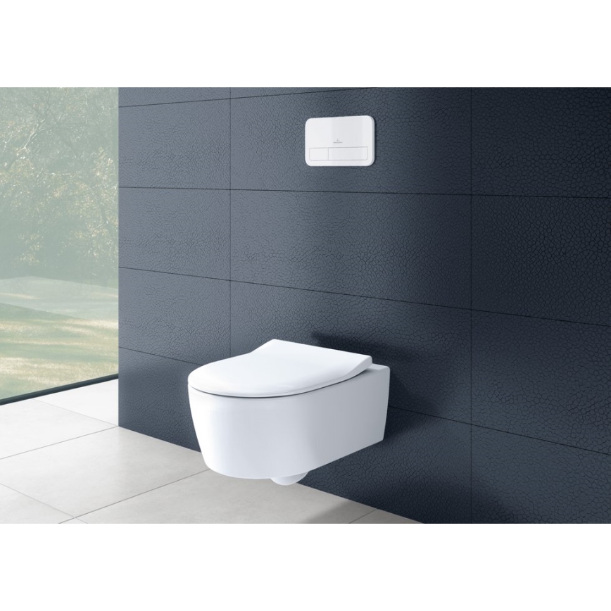 Villeroy & Boch 5656RSR1 - Pakabinamas klozetas su SoftClose sėdyne AVENTO keramika/balta