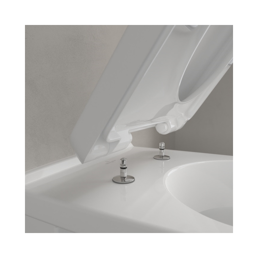 Villeroy & Boch 5660H101 - Pakabinamas WC su sėdyne O.NOVO keramika/balta