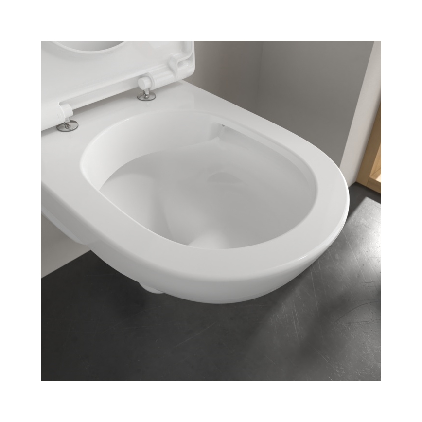 Villeroy & Boch 5660HR01 - Pakabinamas WC su SoftClose sėdyne O.NOVO keramika/balta