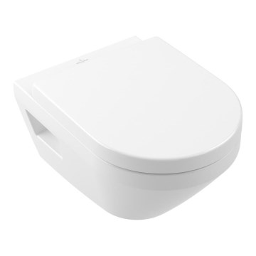 Villeroy & Boch 5684CLR1 - Pakabinamas unitazas su SoftClose sėdyne ARCHITECTURA keramika/balta