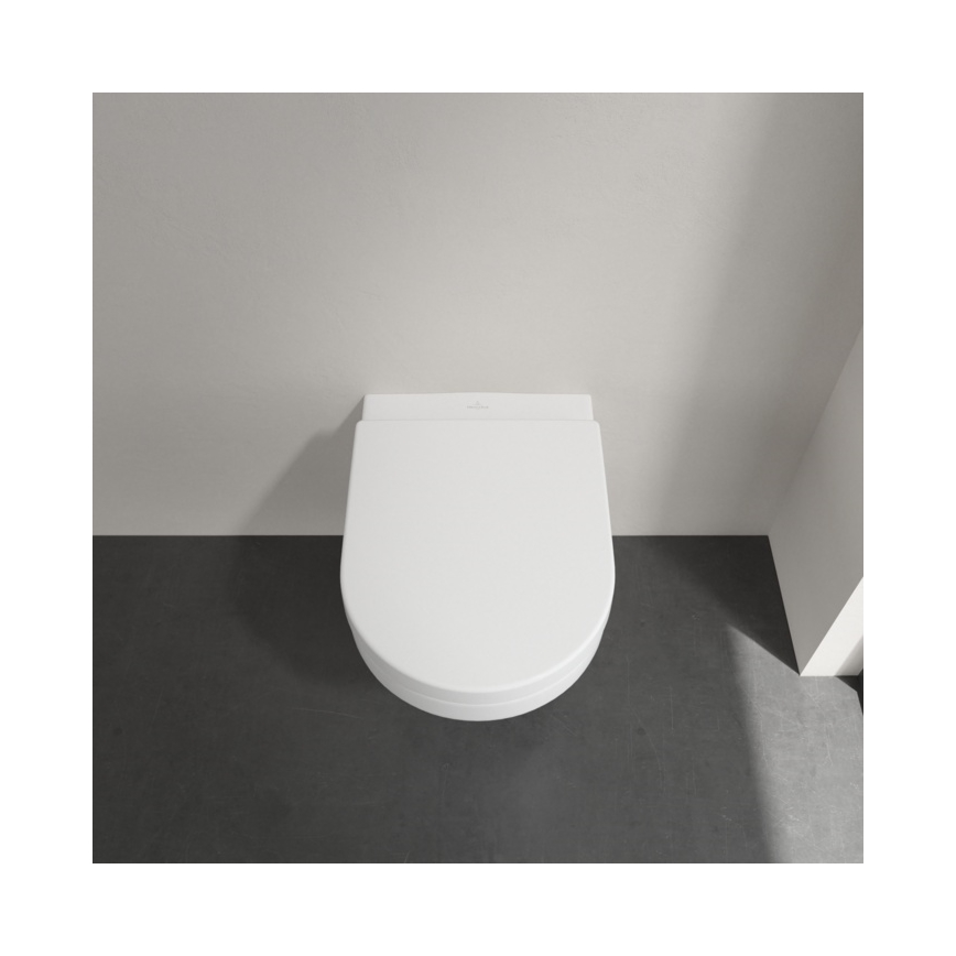 Villeroy & Boch 5684HRR1 - Pakabinamas klozetas su SoftClose sėdyne ARCHITECTURA keramika/balta
