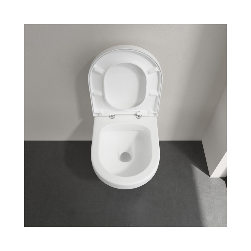 Villeroy & Boch 5684HRR1 - Pakabinamas klozetas su SoftClose sėdyne ARCHITECTURA keramika/balta