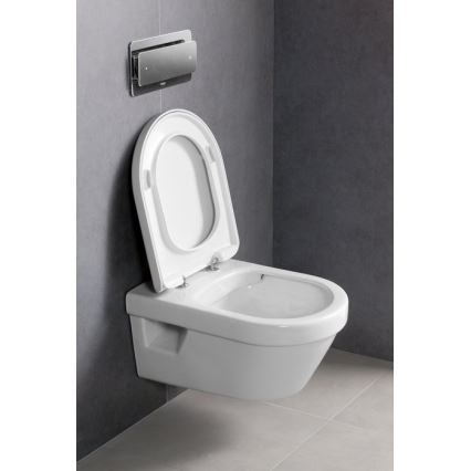 Villeroy & Boch 5684HRR1 - Pakabinamas klozetas su SoftClose sėdyne ARCHITECTURA keramika/balta