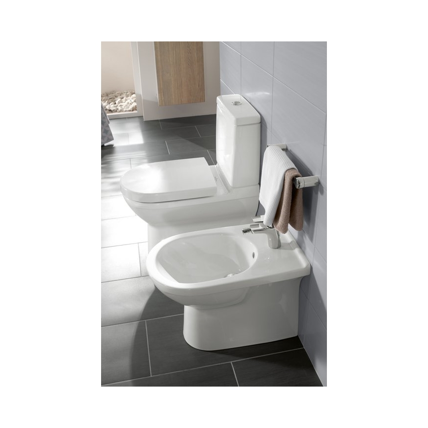 Villeroy & Boch 5788S101 - Kombinuota nuleidžiama WC cisterna O.NOVO, galinis/šoninis pajungimas, balta