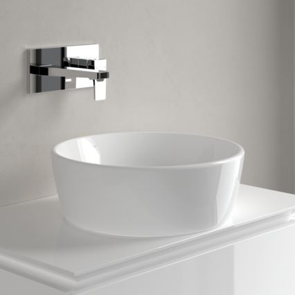 Villeroy & Boch 5A254501 - Praustuvas ant stalviršio ARCHITECTURA Ø 45 cm keramika/balta