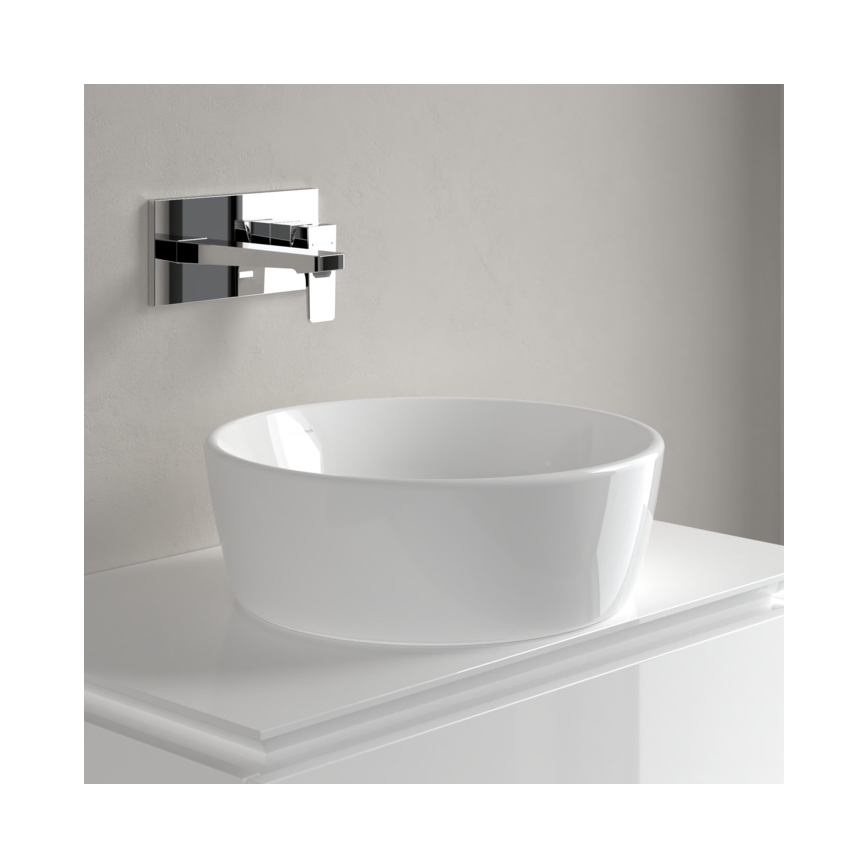 Villeroy & Boch 5A254501 - Praustuvas ant stalviršio ARCHITECTURA Ø 45 cm keramika/balta