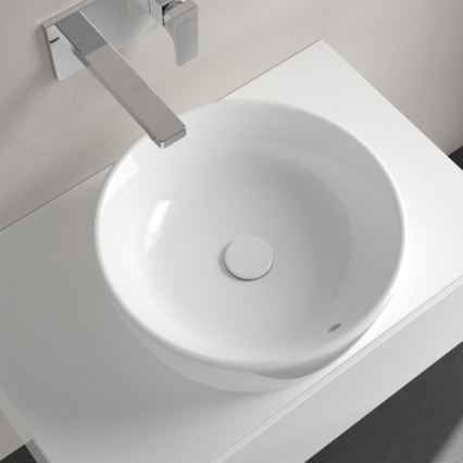 Villeroy & Boch 5A254501 - Praustuvas ant stalviršio ARCHITECTURA Ø 45 cm keramika/balta