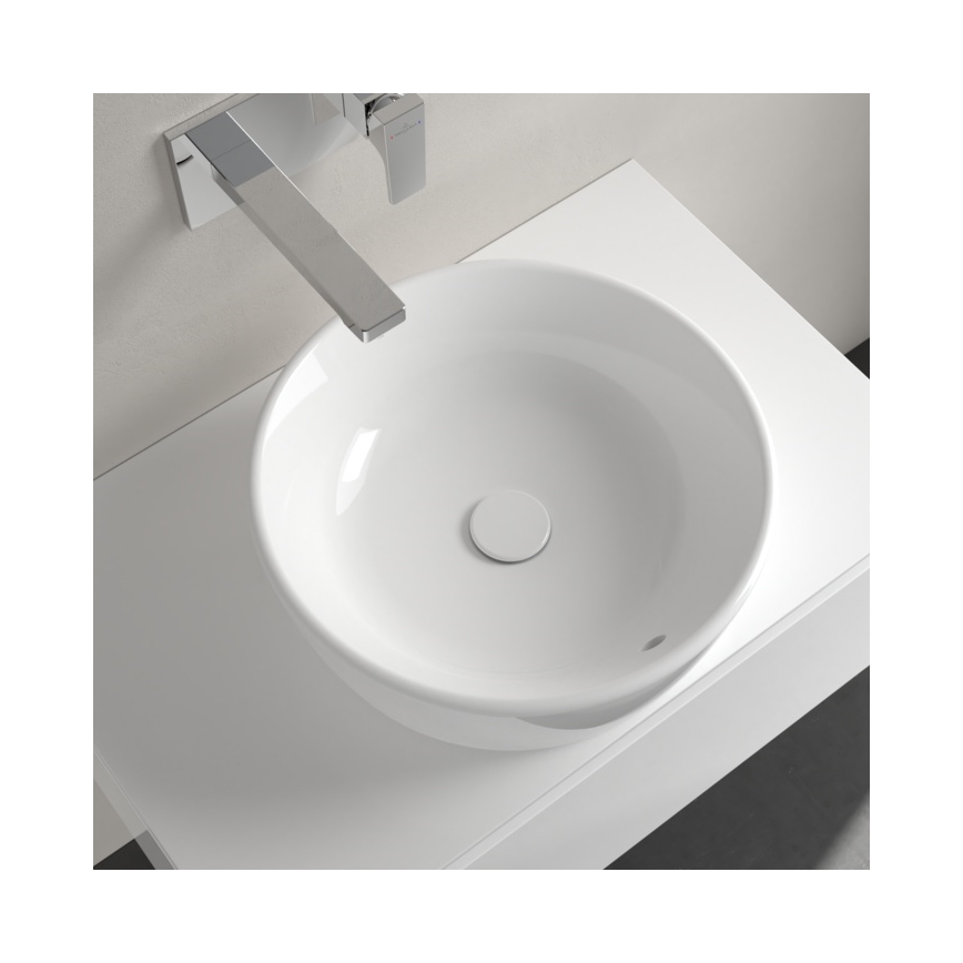 Villeroy & Boch 5A254501 - Praustuvas ant stalviršio ARCHITECTURA Ø 45 cm keramika/balta