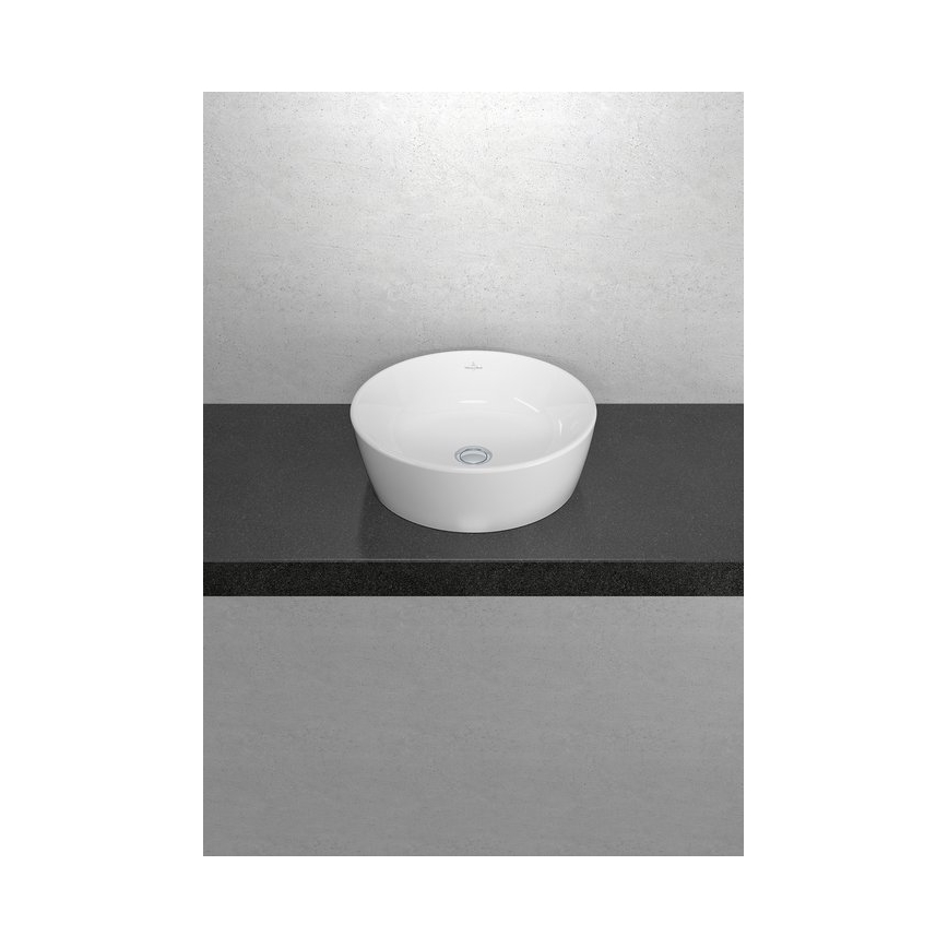 Villeroy & Boch 5A254501 - Praustuvas ant stalviršio ARCHITECTURA Ø 45 cm keramika/balta
