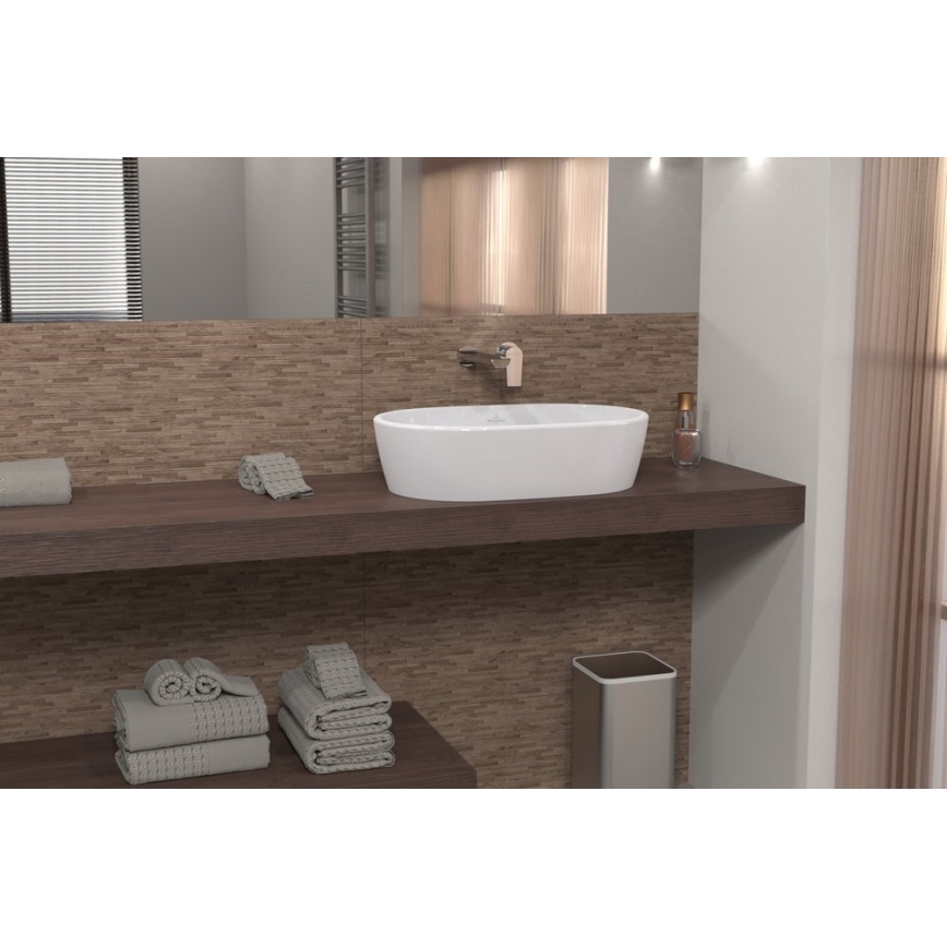 Villeroy & Boch 5A266001 - Praustuvas ant stalviršio ARCHITECTURA 60x40 cm keramika/balta