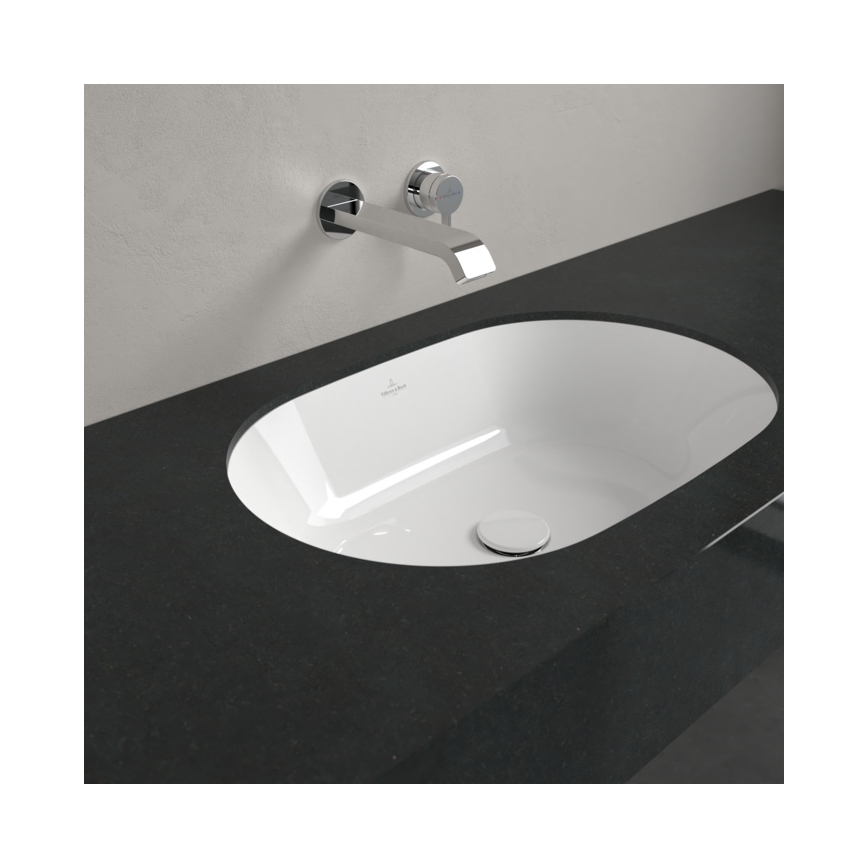 Villeroy & Boch 5A766001 - Įleidžiamas praustuvas ARCHITECTURA 57x37,5 cm keramika/balta