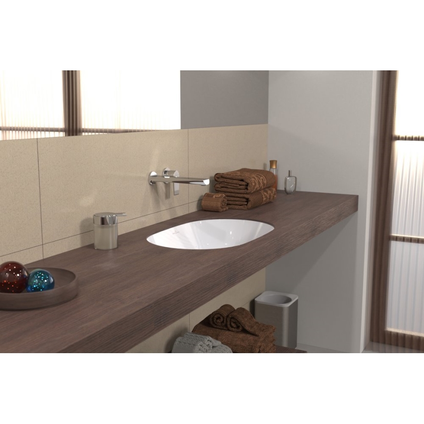 Villeroy & Boch 5A766001 - Įleidžiamas praustuvas ARCHITECTURA 57x37,5 cm keramika/balta