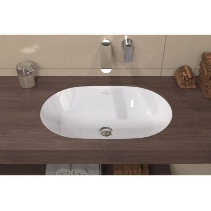 Villeroy & Boch 5A766001 - Įleidžiamas praustuvas ARCHITECTURA 57x37,5 cm keramika/balta