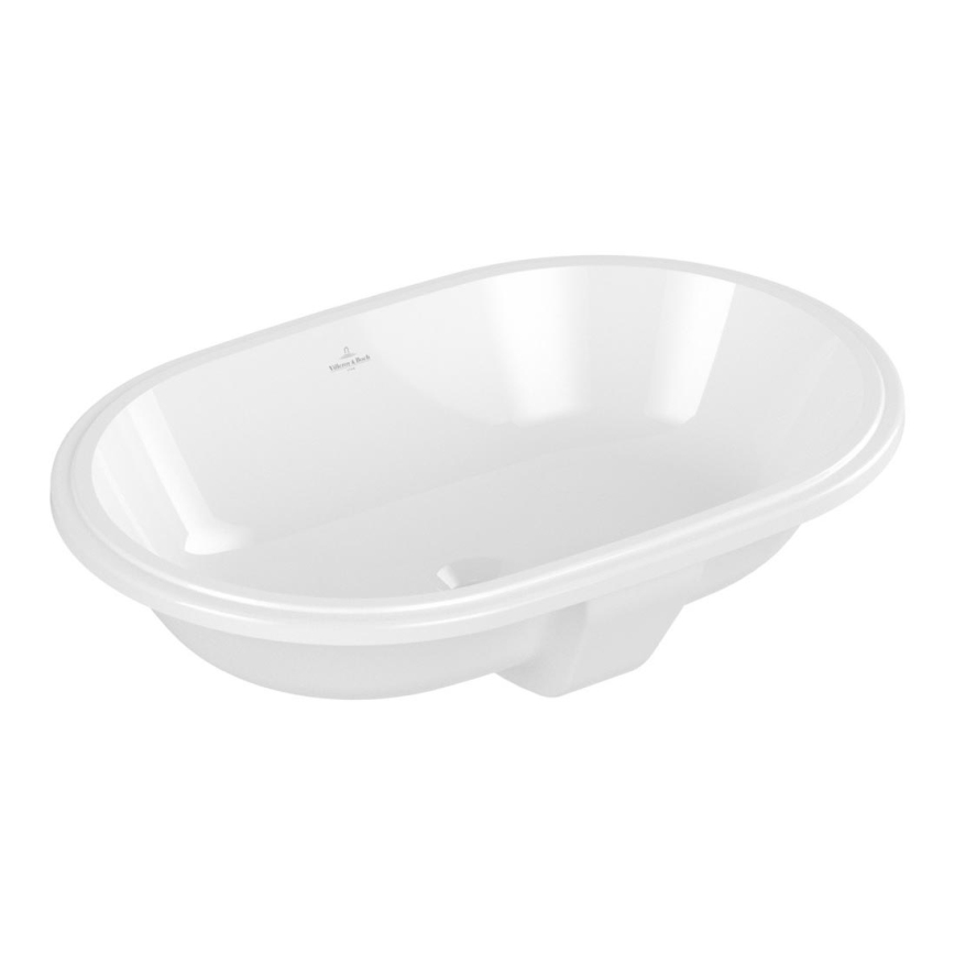 Villeroy & Boch 5A766001 - Įleidžiamas praustuvas ARCHITECTURA 57x37,5 cm keramika/balta