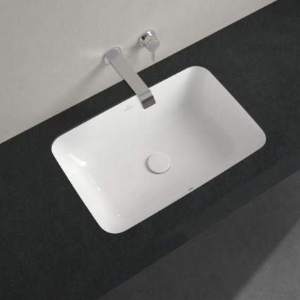Villeroy & Boch 5A776001 - Įleidžiamas praustuvas ARCHITECTURA 57x37 keramika/balta