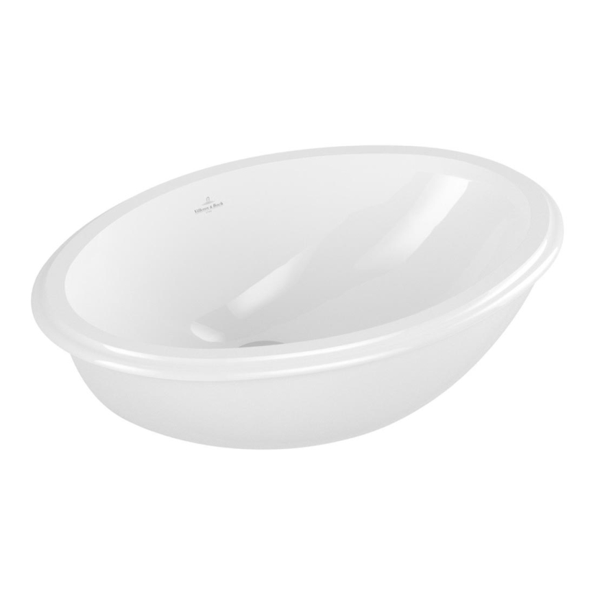Villeroy & Boch 61470001 - Įleidžiamas praustuvas EVANA 50x35 cm keramika/balta