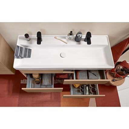 Villeroy & Boch 680800RW - Praustuvo nutekėjimas balta/blizgus chromas