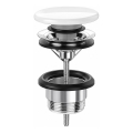 Villeroy & Boch 8L0334RW - Praustuvo nutekėjimo komplektas keramika/blizgus chromas