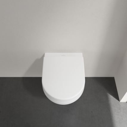 Villeroy & Boch 8M42S101 - Tualeto sėdynė SoftClose SUBWAY 3.0 balta