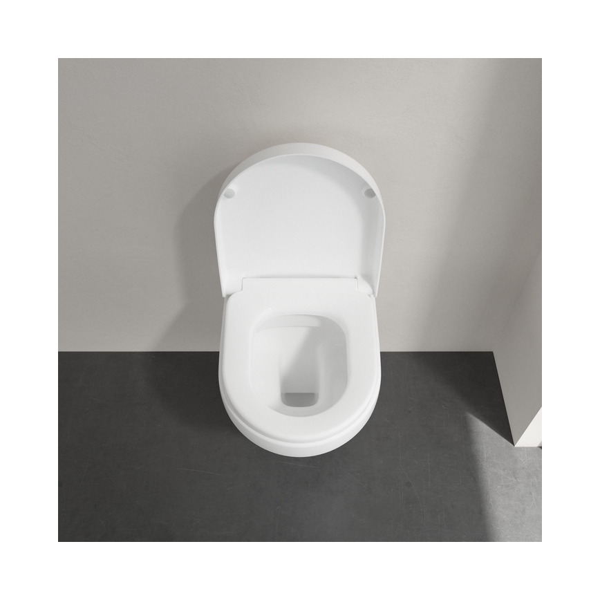 Villeroy & Boch 8M42S101 - Tualeto sėdynė SoftClose SUBWAY 3.0 balta