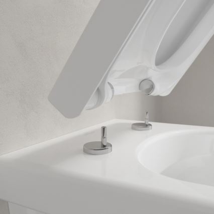 Villeroy & Boch 8M42S101 - Tualeto sėdynė SoftClose SUBWAY 3.0 balta