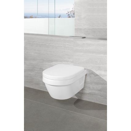 Villeroy & Boch 8M42S101 - Tualeto sėdynė SoftClose SUBWAY 3.0 balta