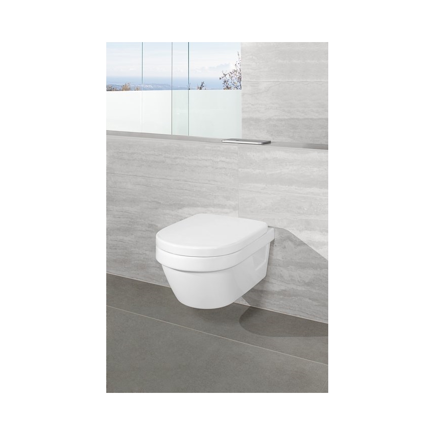 Villeroy & Boch 8M42S101 - Tualeto sėdynė SoftClose SUBWAY 3.0 balta