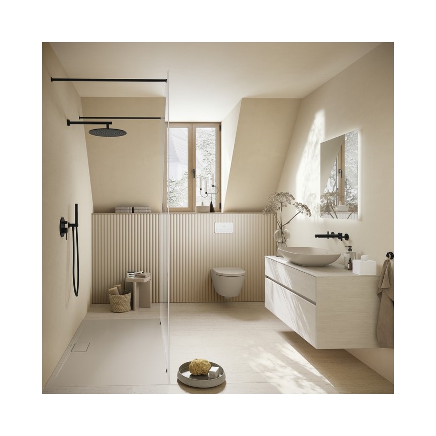 Villeroy & Boch 8M42S1AM - Tualeto sėdynė SoftClose SUBWAY 3.0 smėlinė