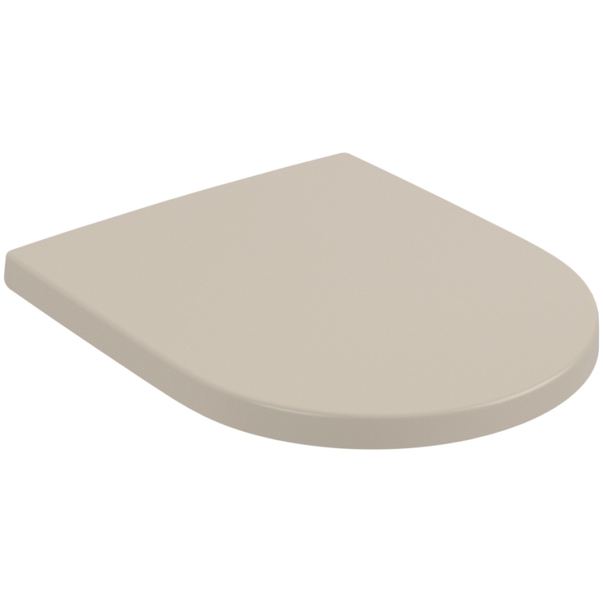 Villeroy & Boch 8M42S1AM - Tualeto sėdynė SoftClose SUBWAY 3.0 smėlinė