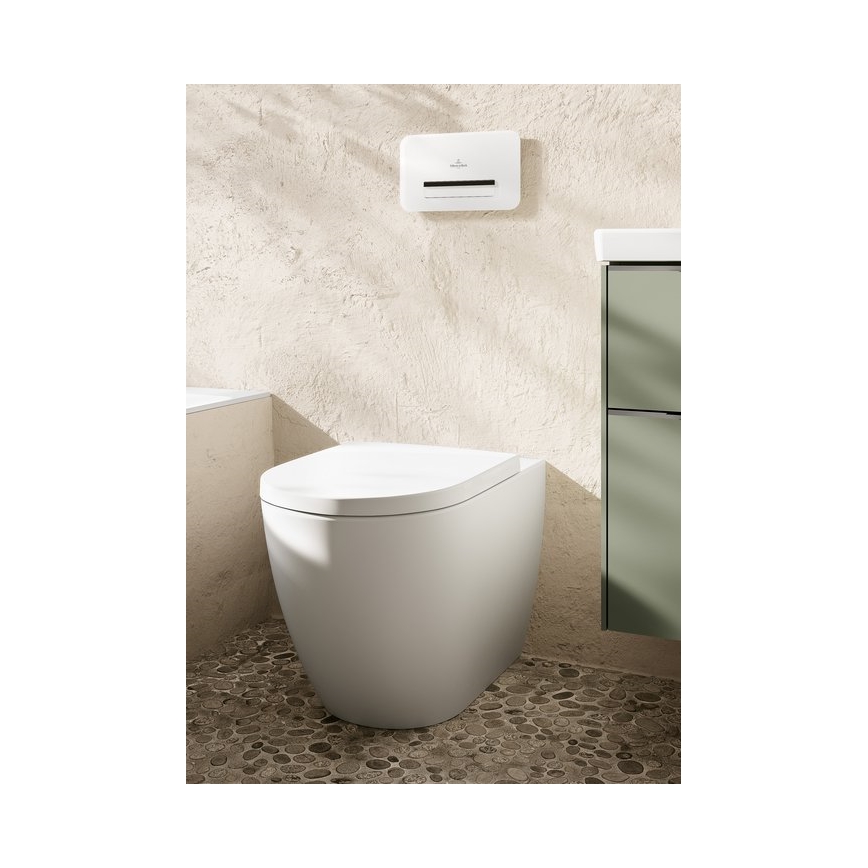 Villeroy & Boch 8M42S1RW - Tualeto sėdynė SoftClose SUBWAY 3.0 balta