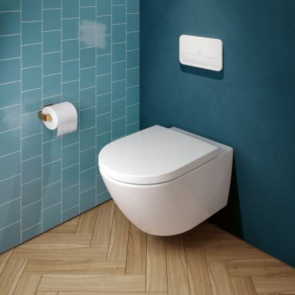 Villeroy & Boch 8M42S1T1 - tualeto sėdynė SoftClose SUBWAY 3.0, balta