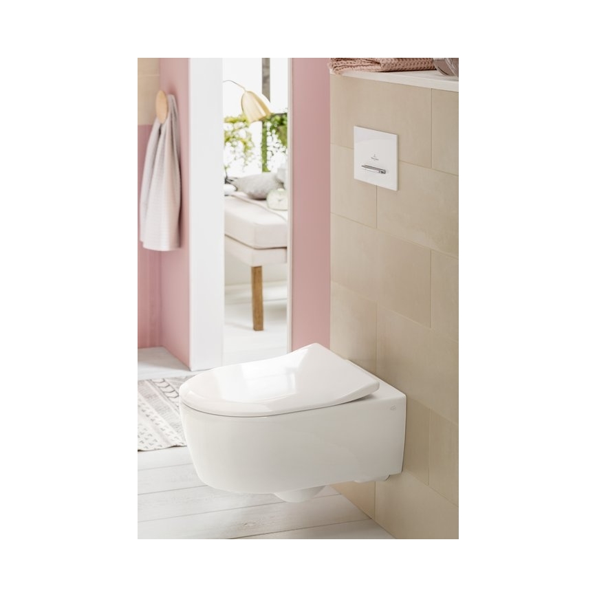 Villeroy & Boch 92216168 - nuleidimo mygtukas VICONNECT baltas/blizgus chromas