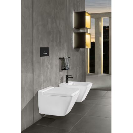 Villeroy & Boch 922169AN - Nuleidimo mygtukas VICONNECT, matinė juoda/matinis chromas