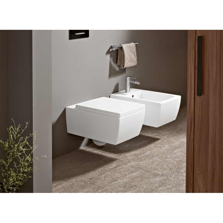 Villeroy & Boch 922169AN - Nuleidimo mygtukas VICONNECT, matinė juoda/matinis chromas