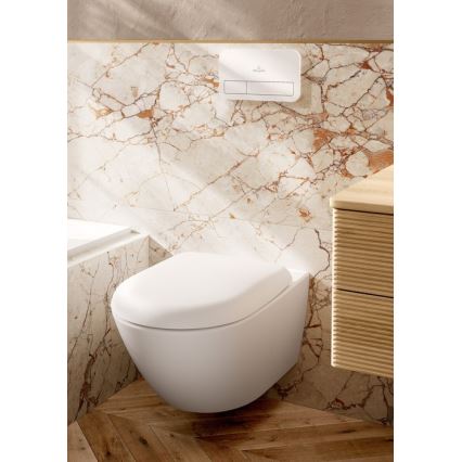 Villeroy & Boch 922400RE - VICONNECT nuleidimo mygtukas, blizgios baltos spalvos