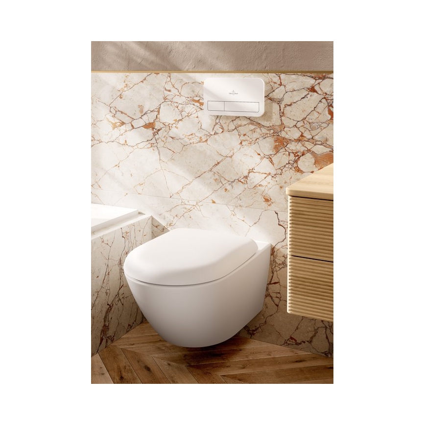 Villeroy & Boch 922400RE - VICONNECT nuleidimo mygtukas, blizgios baltos spalvos