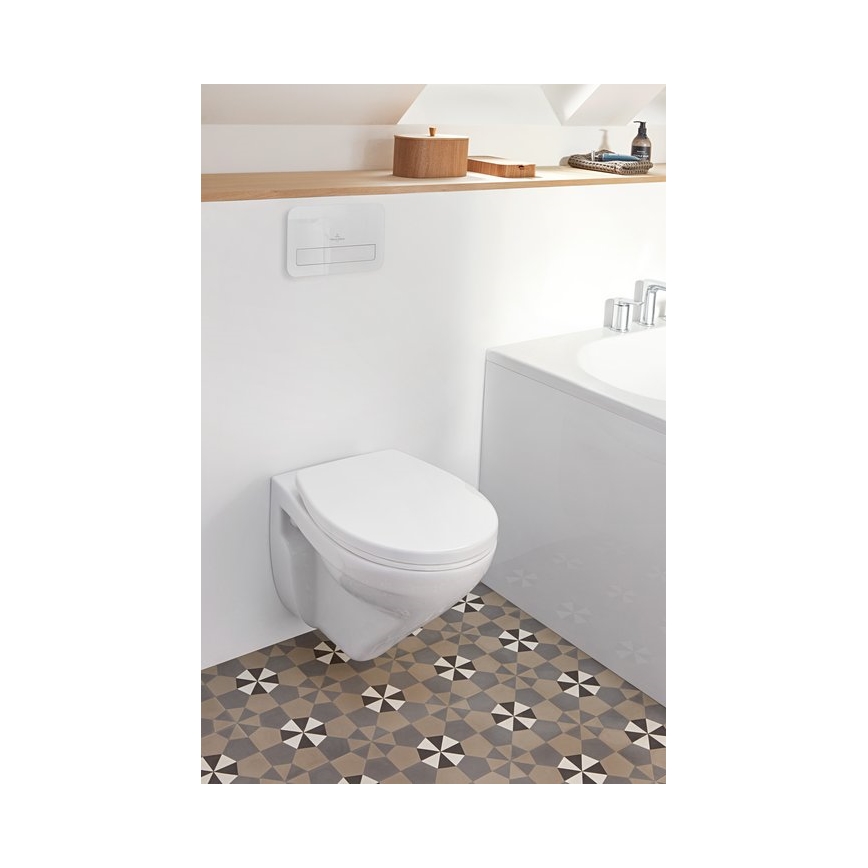Villeroy & Boch 922400RE - VICONNECT nuleidimo mygtukas, blizgios baltos spalvos