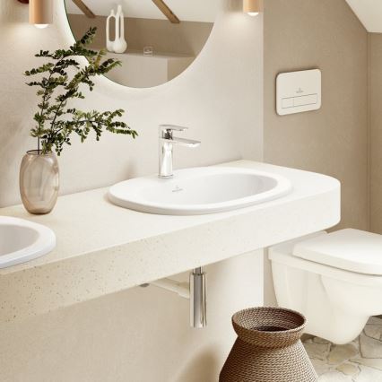 Villeroy & Boch 922400RE - VICONNECT nuleidimo mygtukas, blizgios baltos spalvos